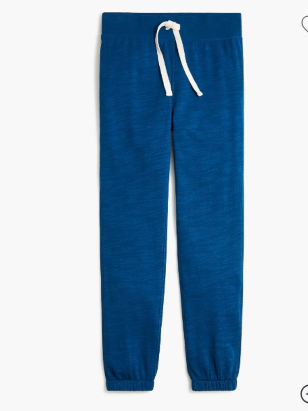 J. Crew Navy Blue Cotton Terry Jogger Pant S